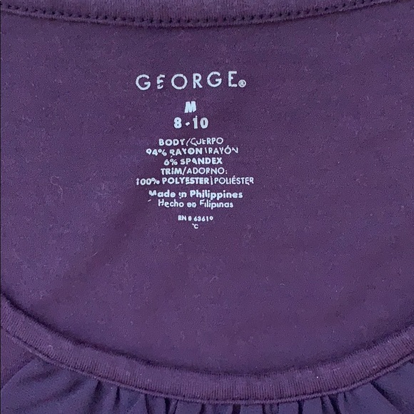 Purple Ruffled Tank Top - Picture 2 of 2